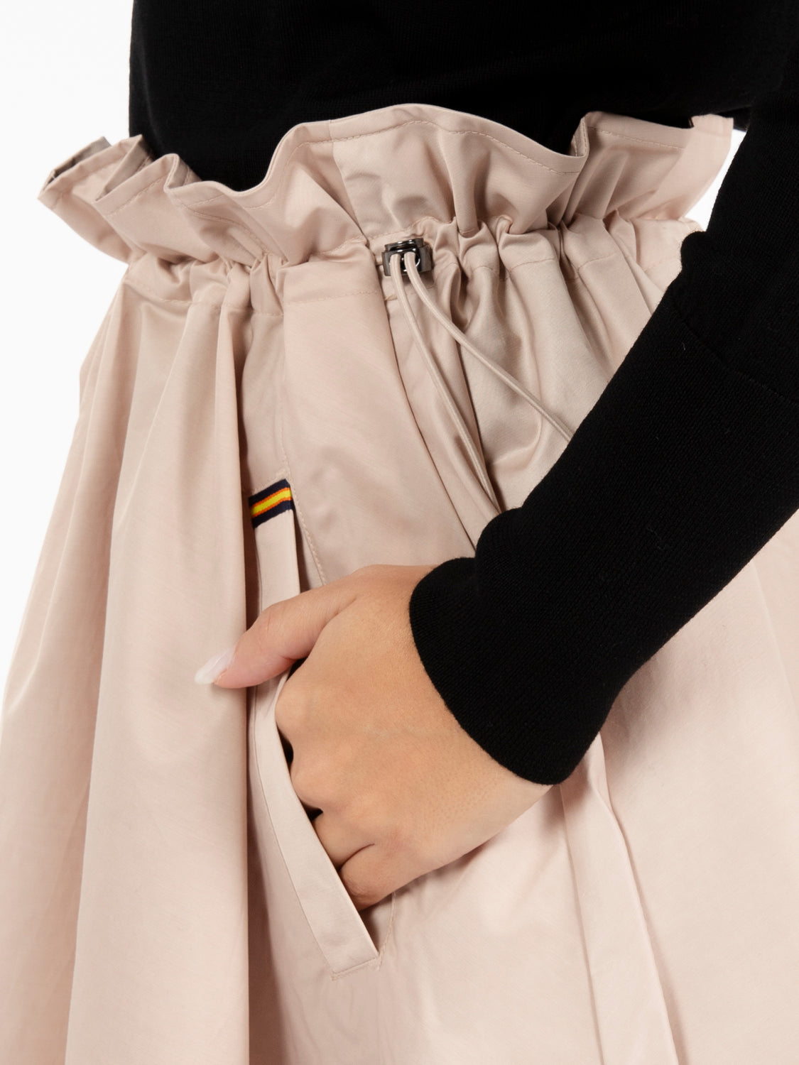 Gonna Gaela satin pink