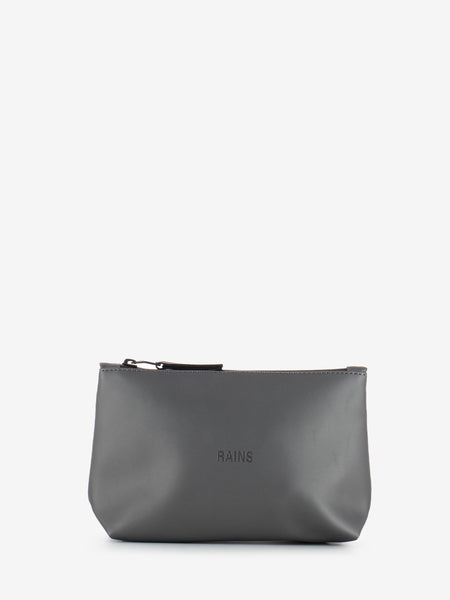 Cosmetic bag W3 metallic grey