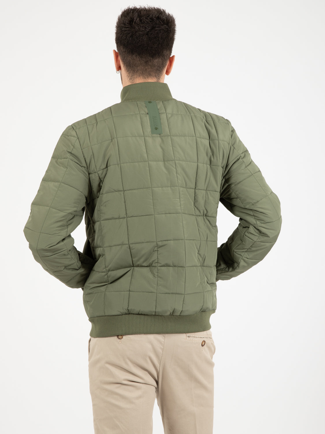 Liner high neck jacket evergreen