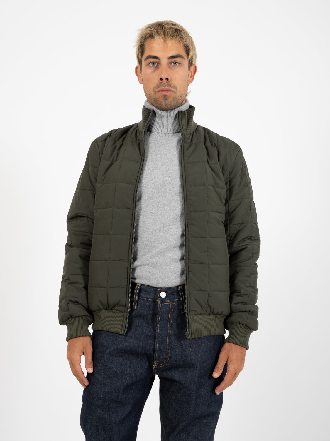 Liner High Neck jacket W1T1 green