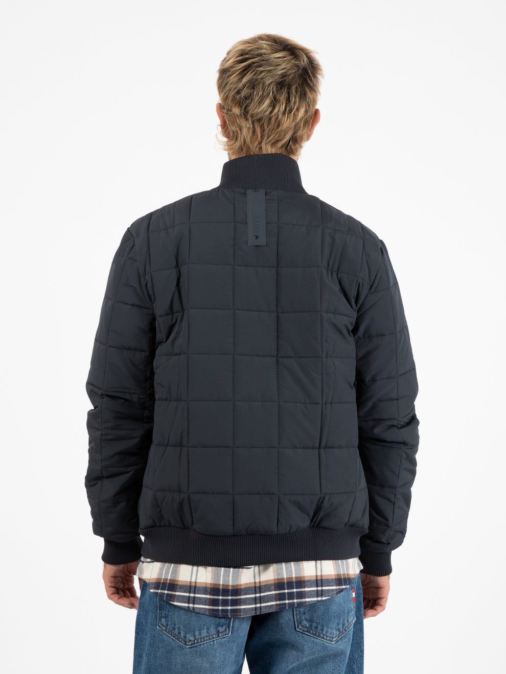 Liner High Neck jacket W1T1 navy