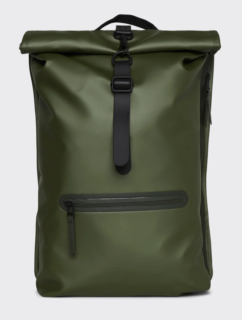 Rolltop rucksack evergreen