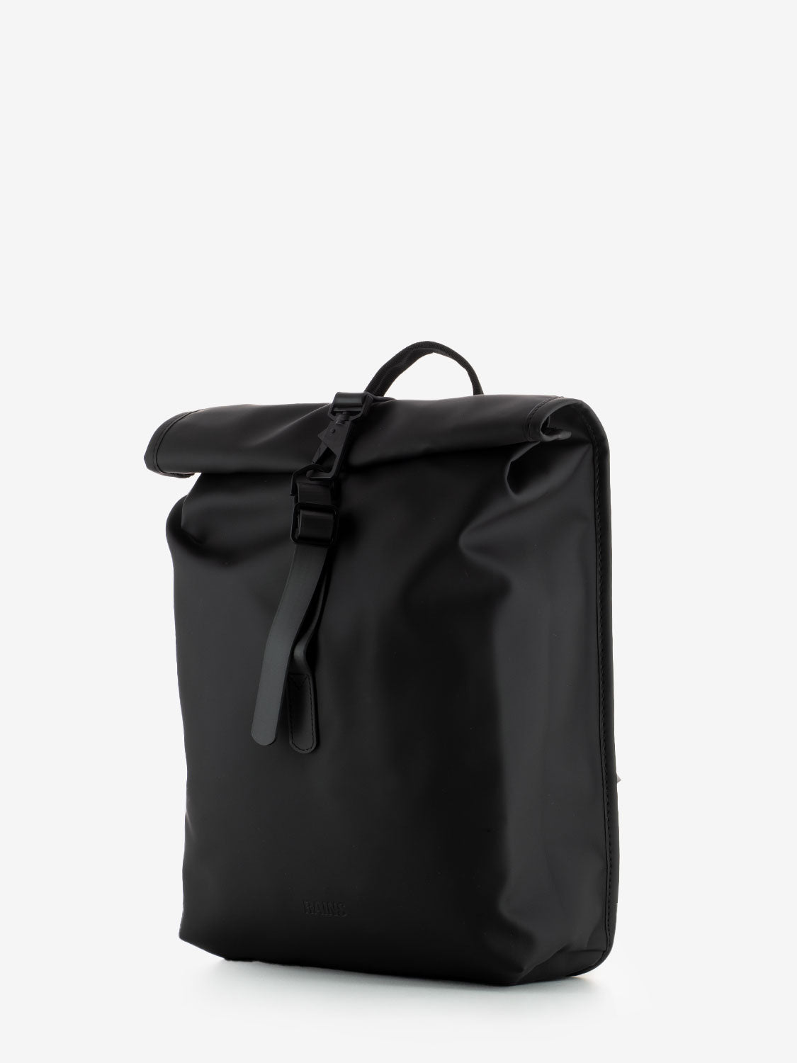 Rolltop rucksack mini black