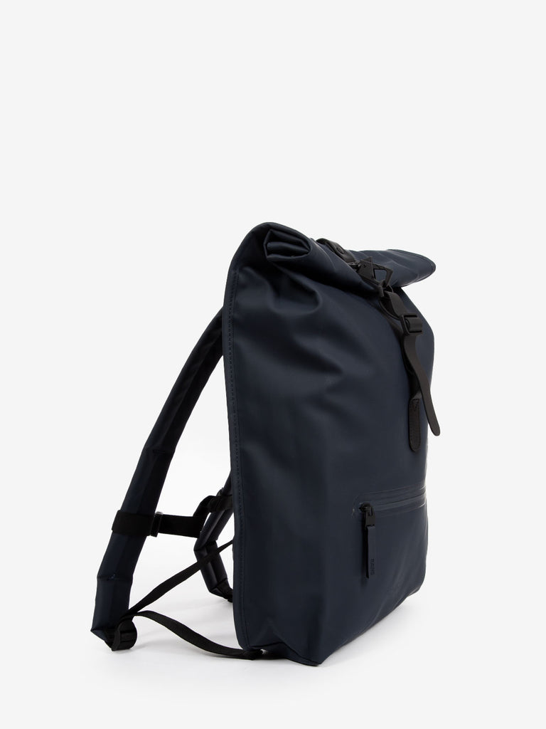 RAINS - Rolltop rucksack W3 navy