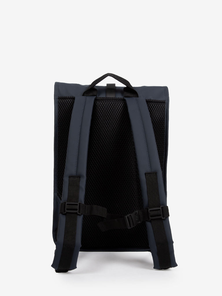 RAINS - Rolltop rucksack W3 navy