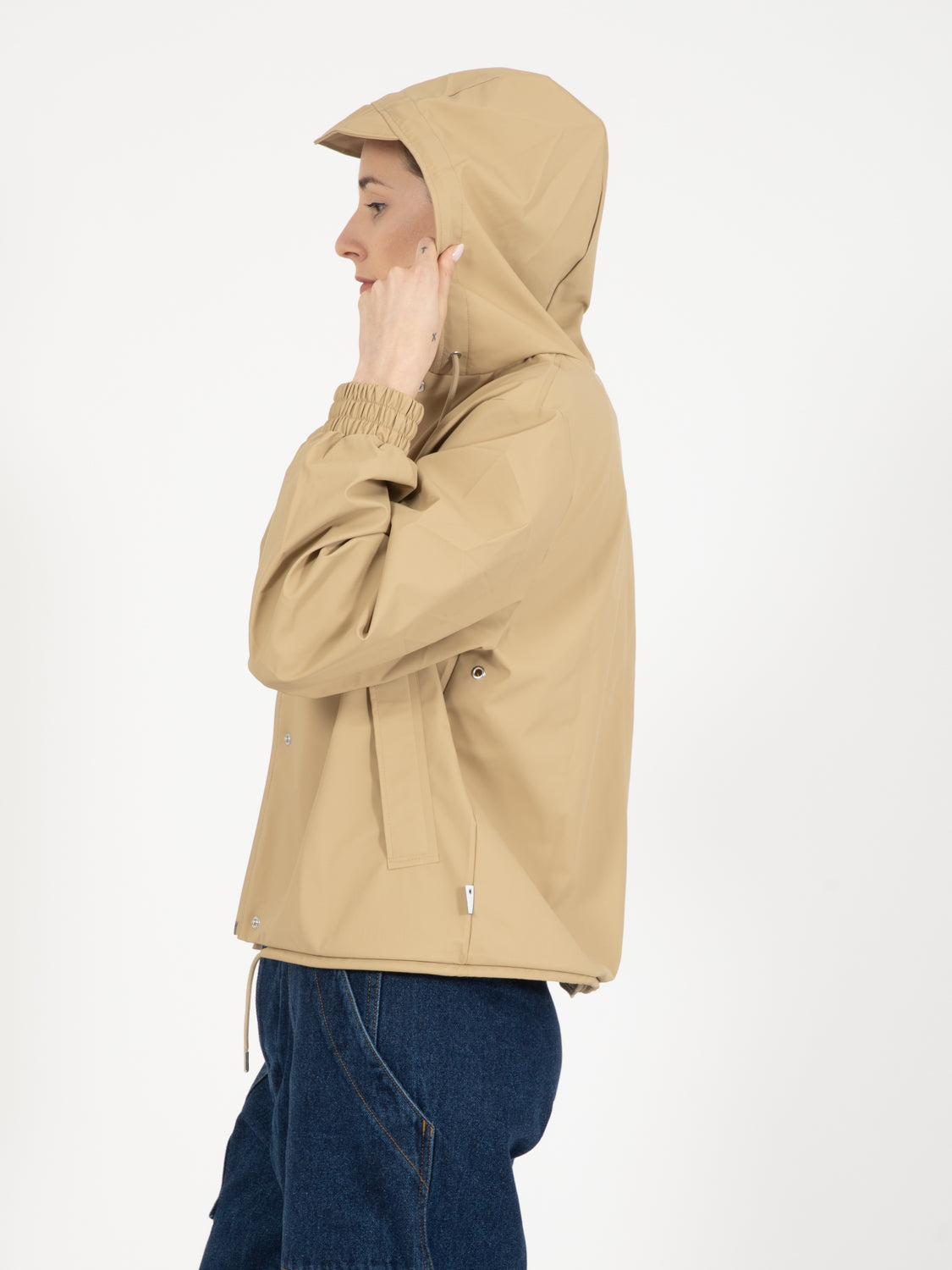 String W Jacket sand