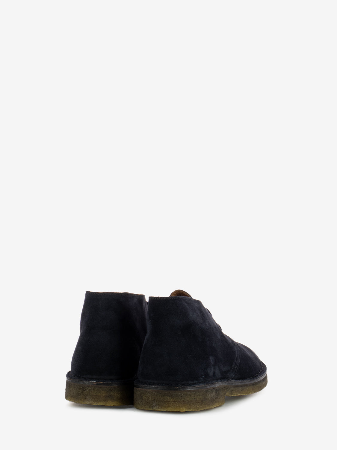 Polacchi suede crepe blu