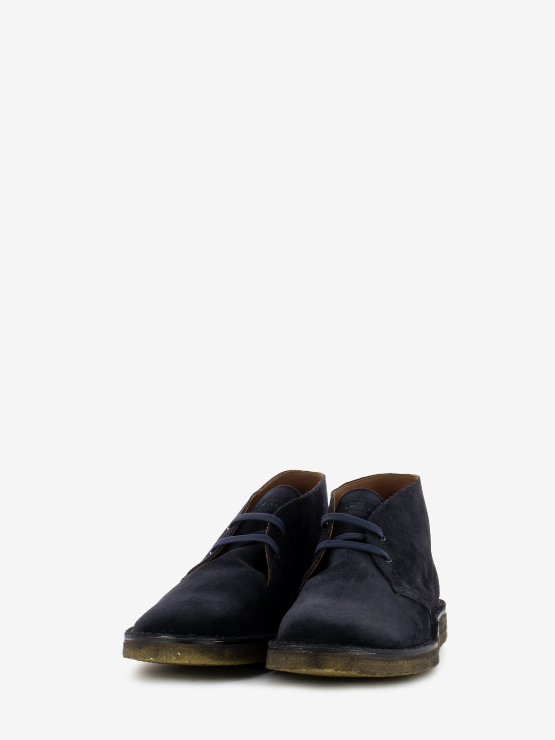 Polacchi suede crepe blu