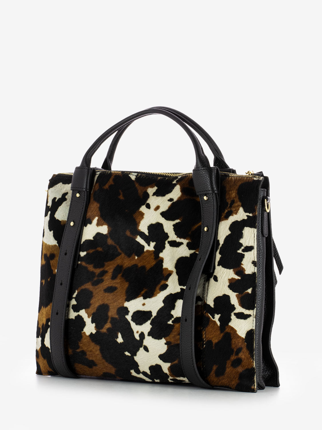 Renate-zo cow bag/ black