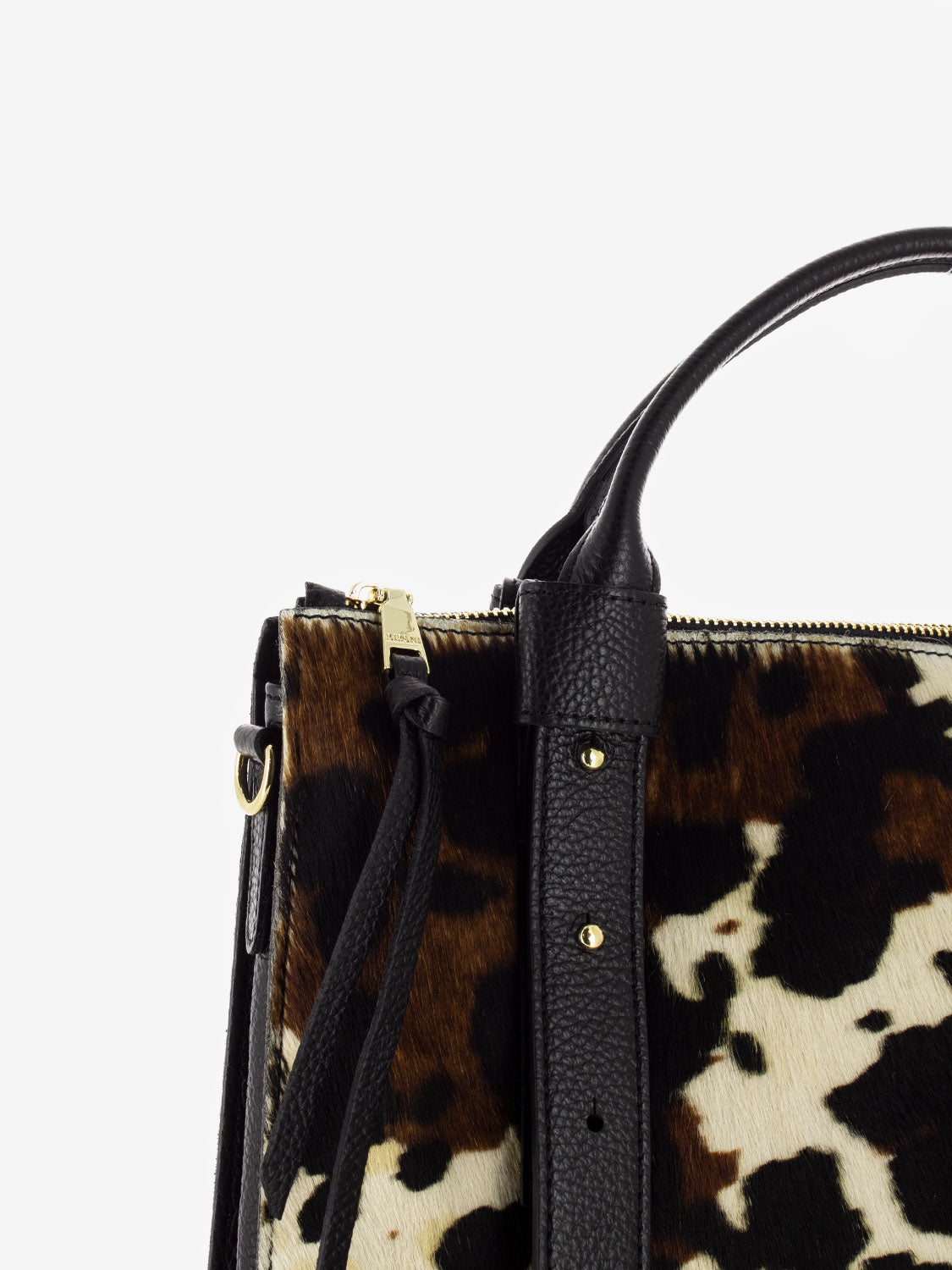 Renate-zo cow bag/ black