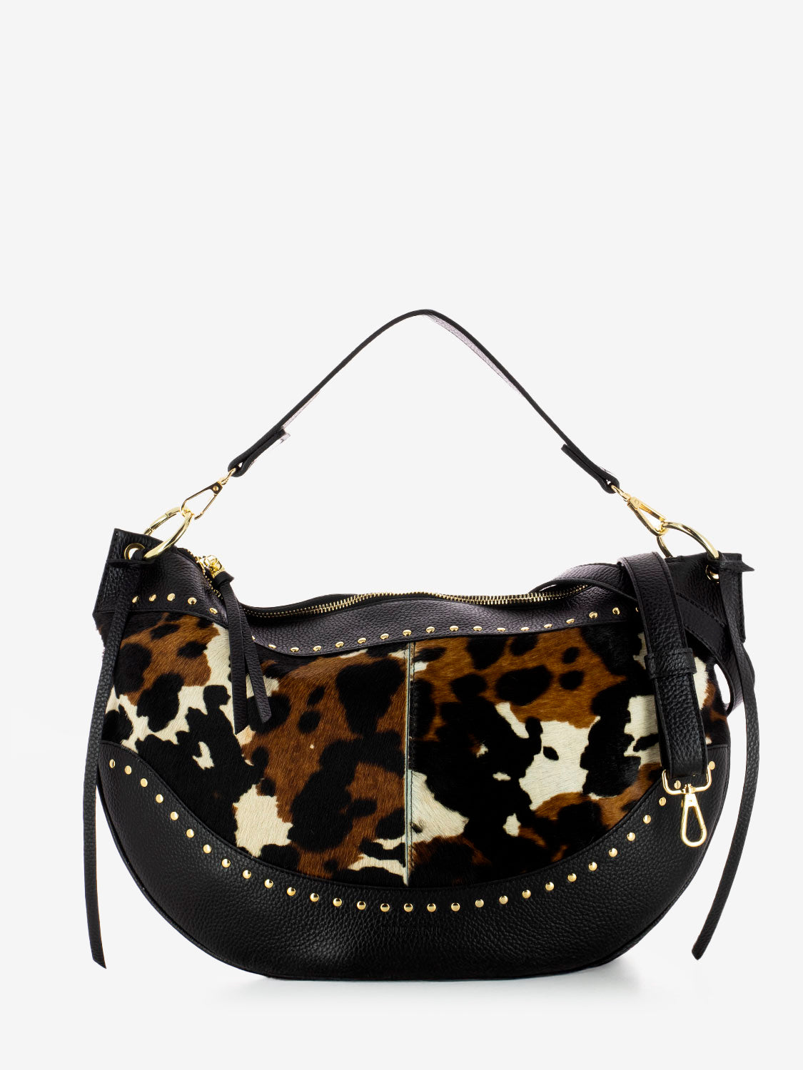 Borsa Sigrid mucca / nero