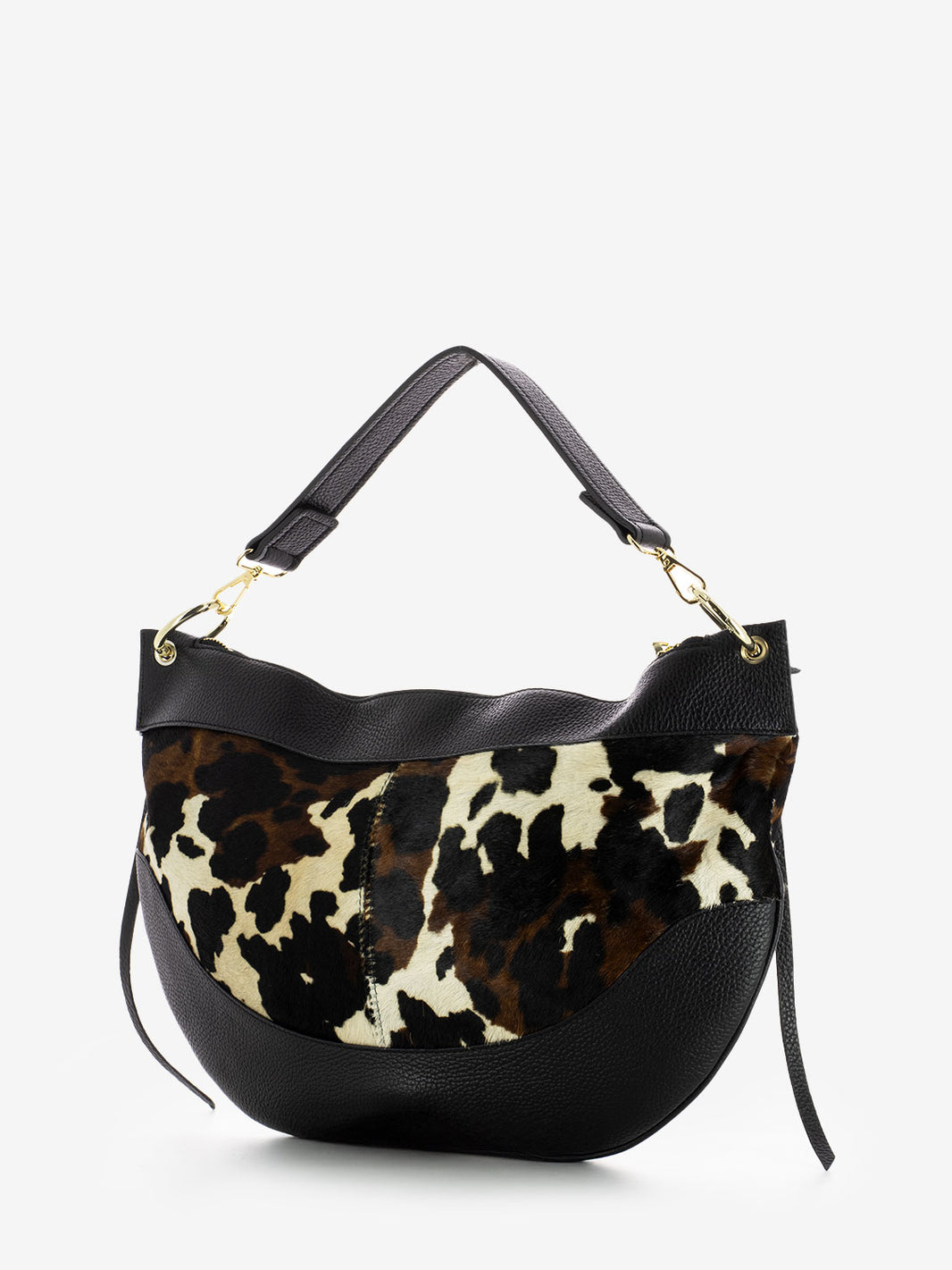 Sigrid cow bag / black