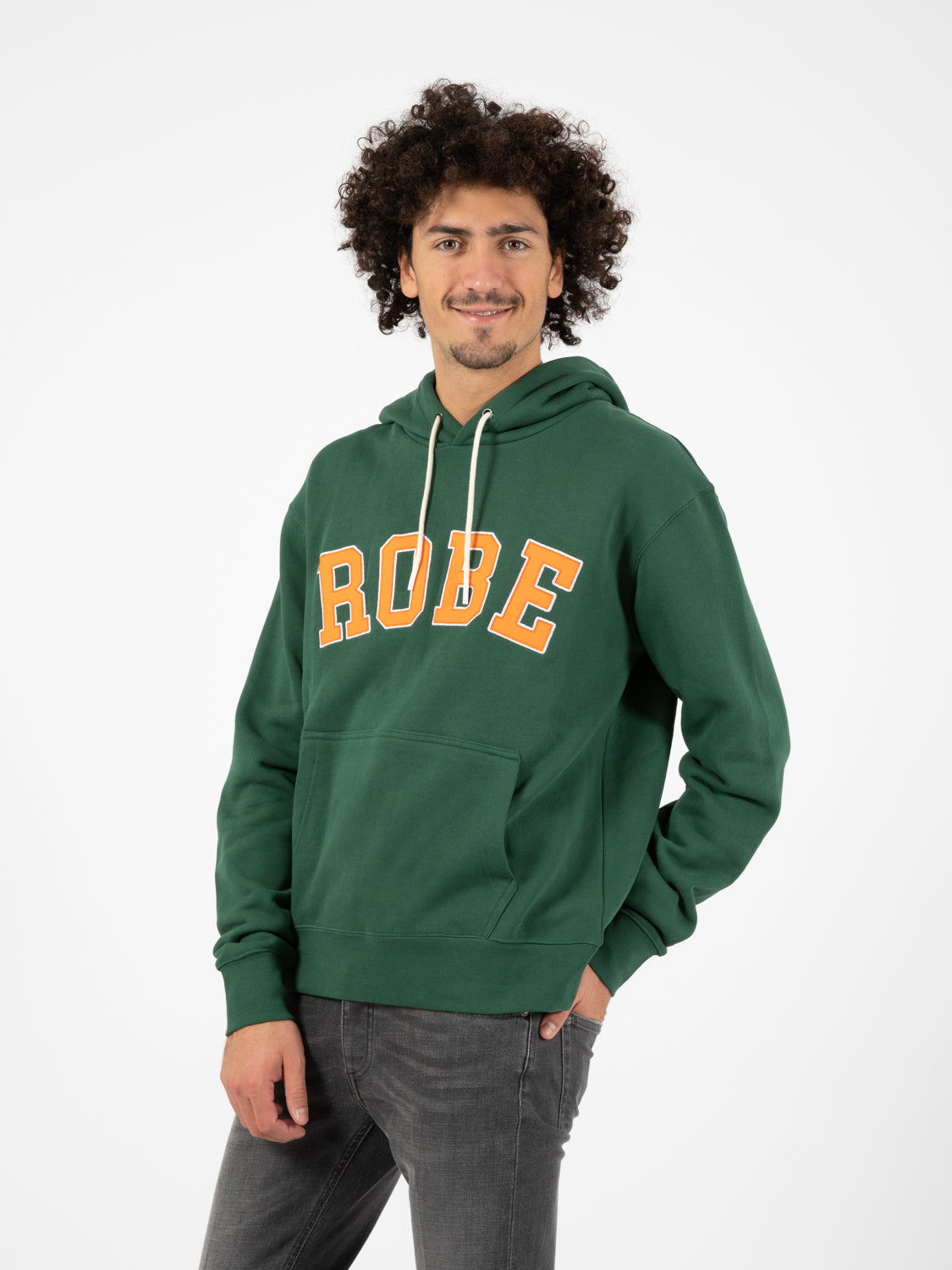 Felpa Malbum Green Dark / Orange