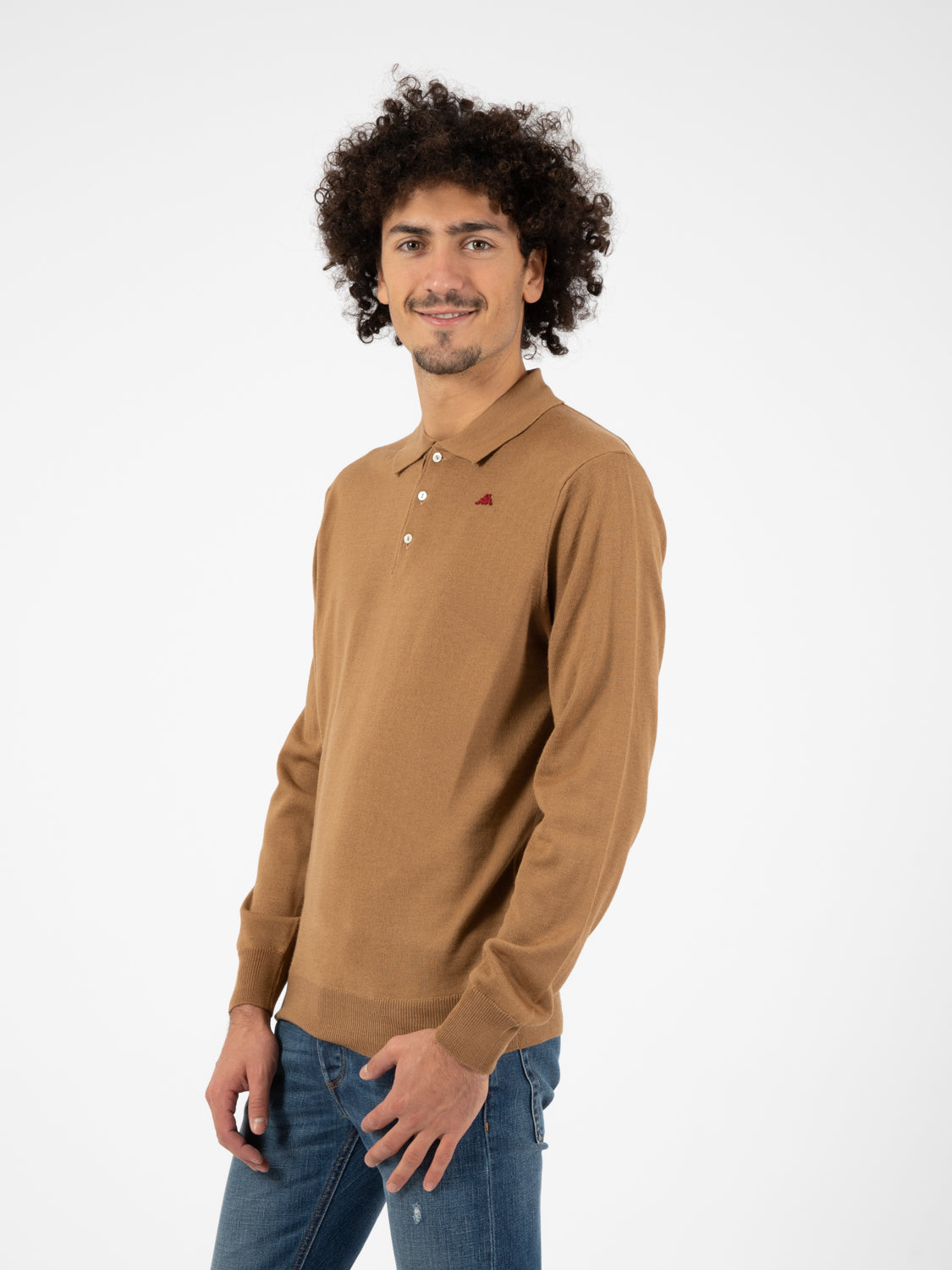 Polo Daimen Marrone cammello