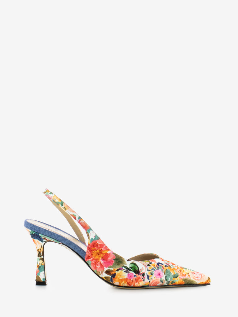 ROBERTO FESTA MILANO - Slingback Cestro stampa a fiore