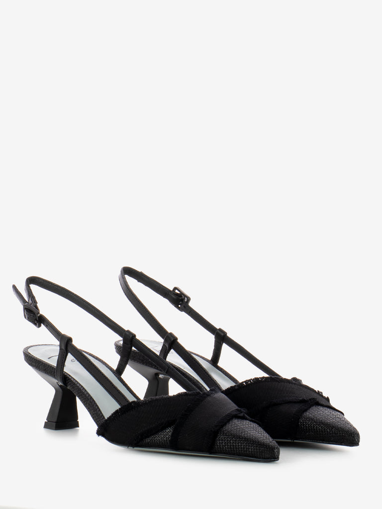 ROBERTO FESTA MILANO - Slingback Girasole black