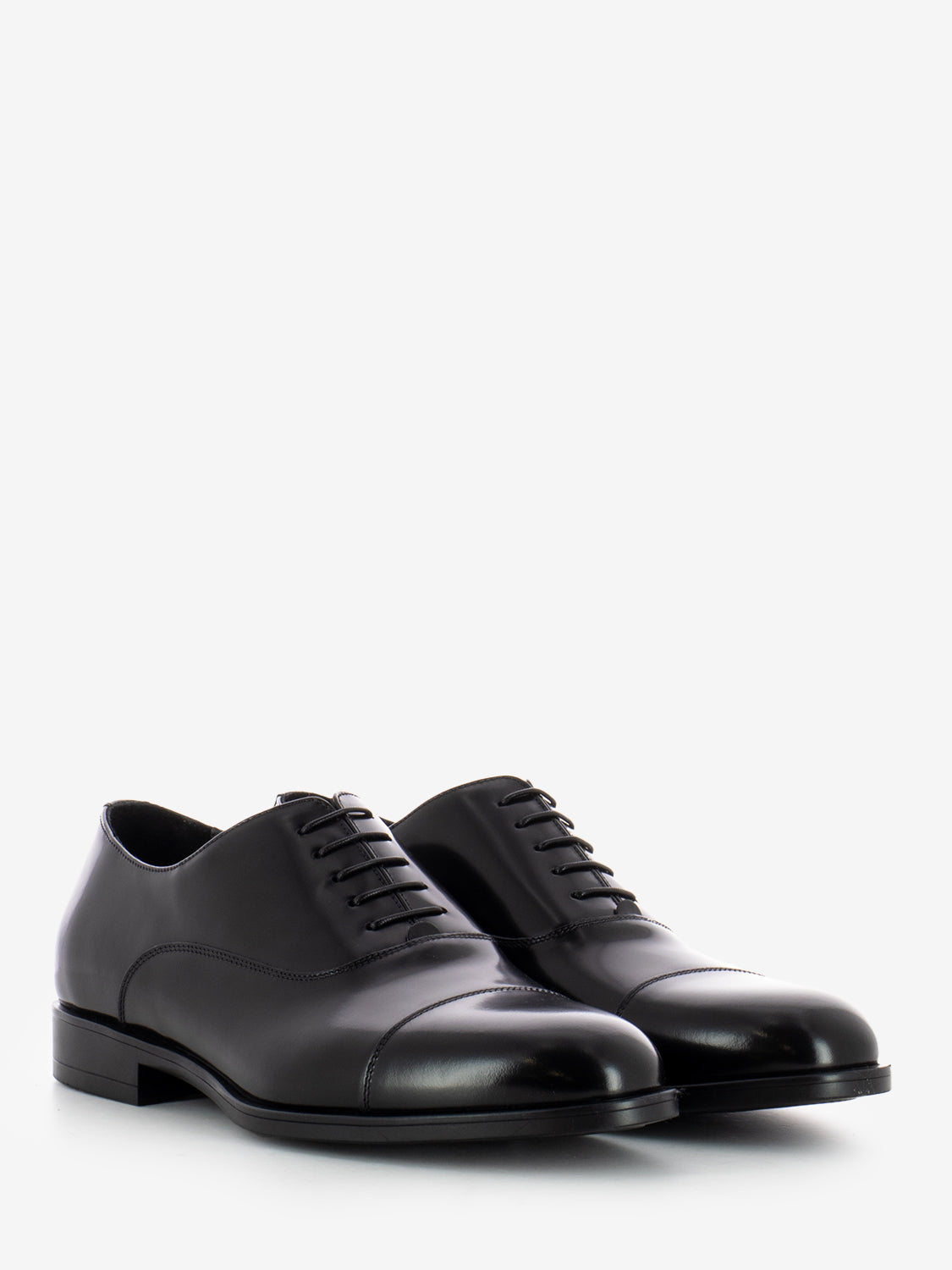 Scarpa derby allacciata nero