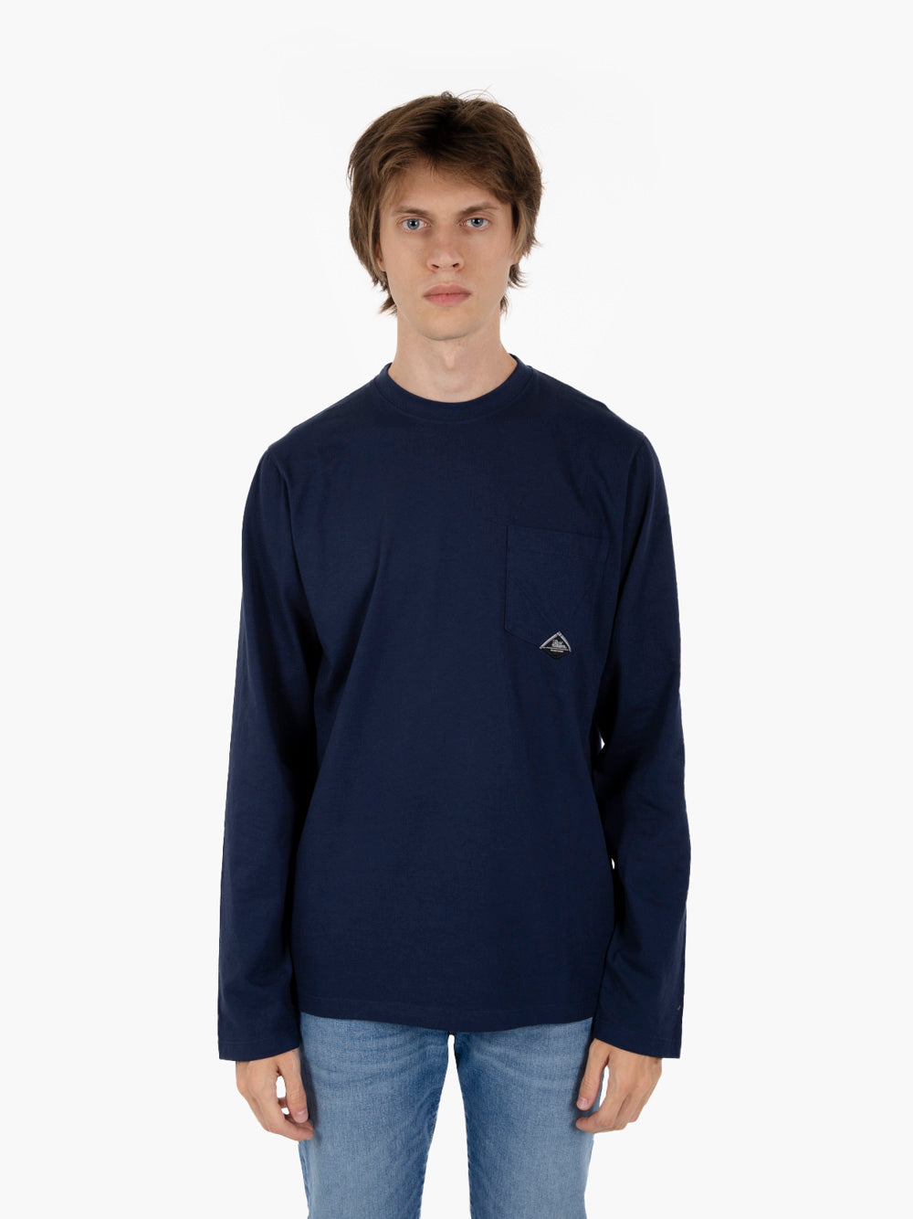 T-shirt heavy jersey blue navy