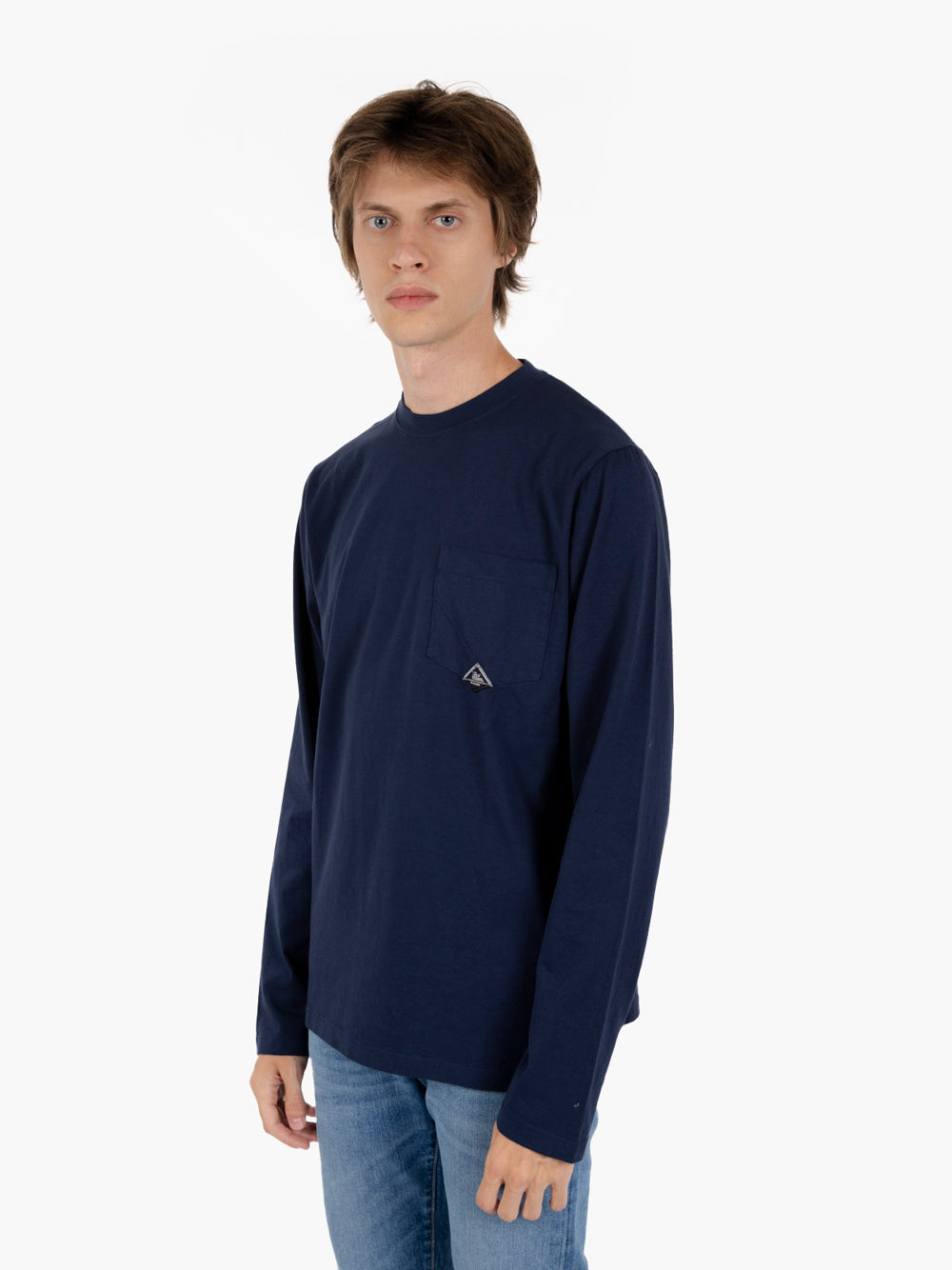 T-shirt heavy jersey blue navy