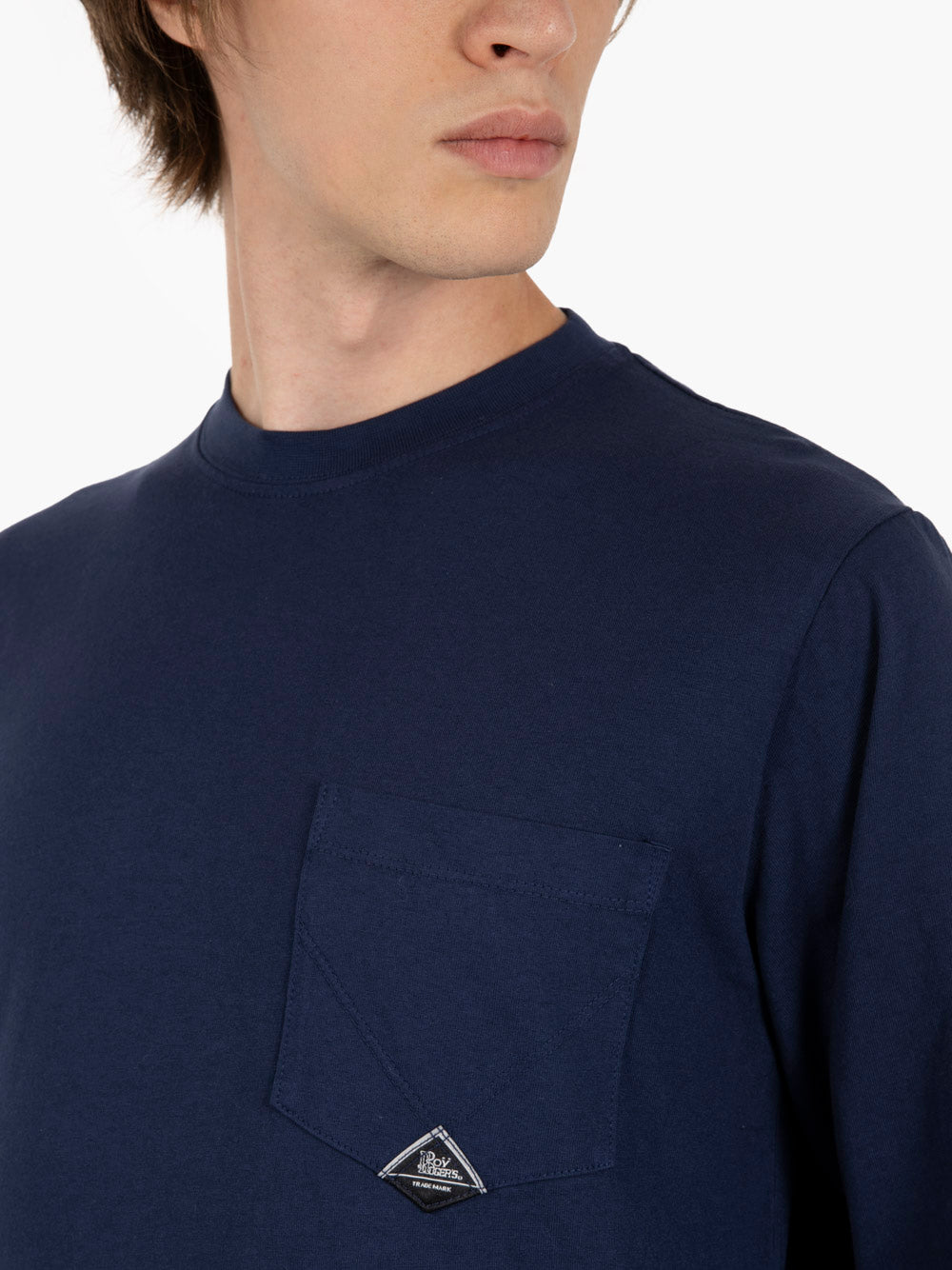 T-shirt heavy jersey blue navy