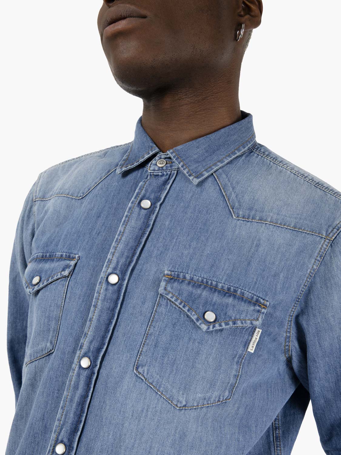 Camicia in denim texana Koh Samui denim
