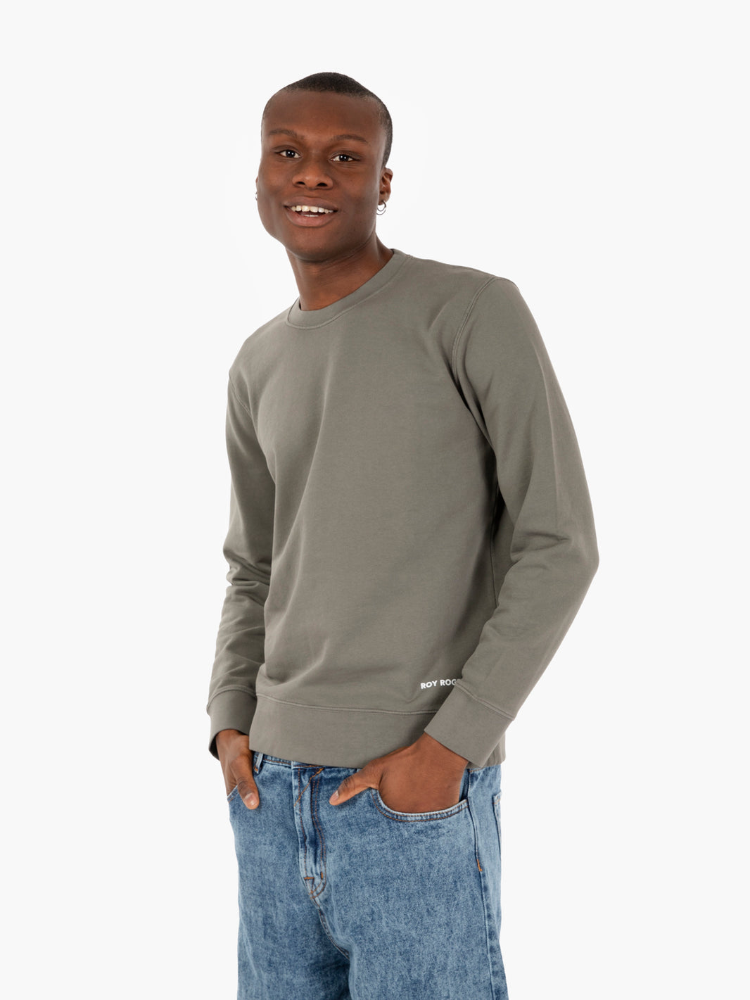 Jungle Lettering Logo Crewneck Sweatshirt