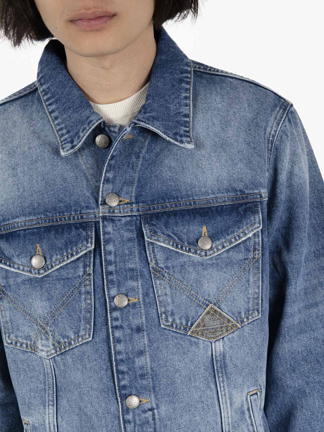 Giubbino in jeans Melrose denim blu