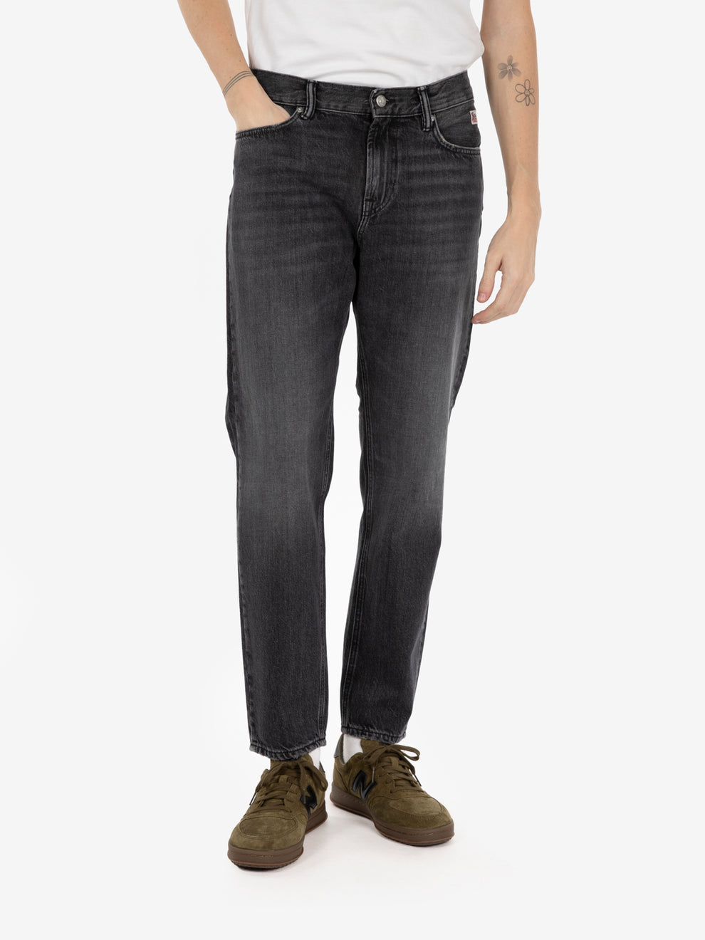 Dapper Re-Serach denim black jeans