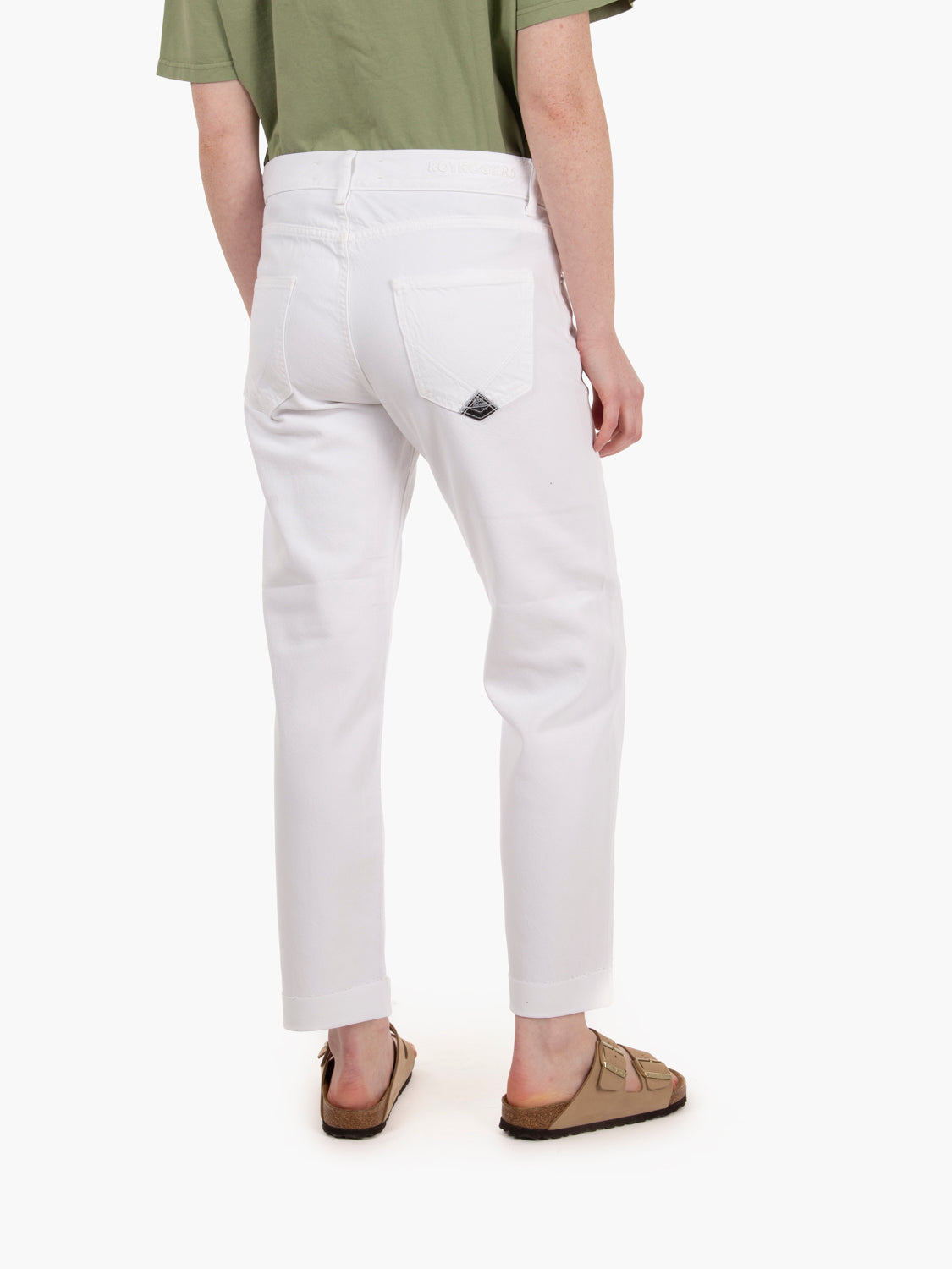 Jeans New Oscar reverse bianco