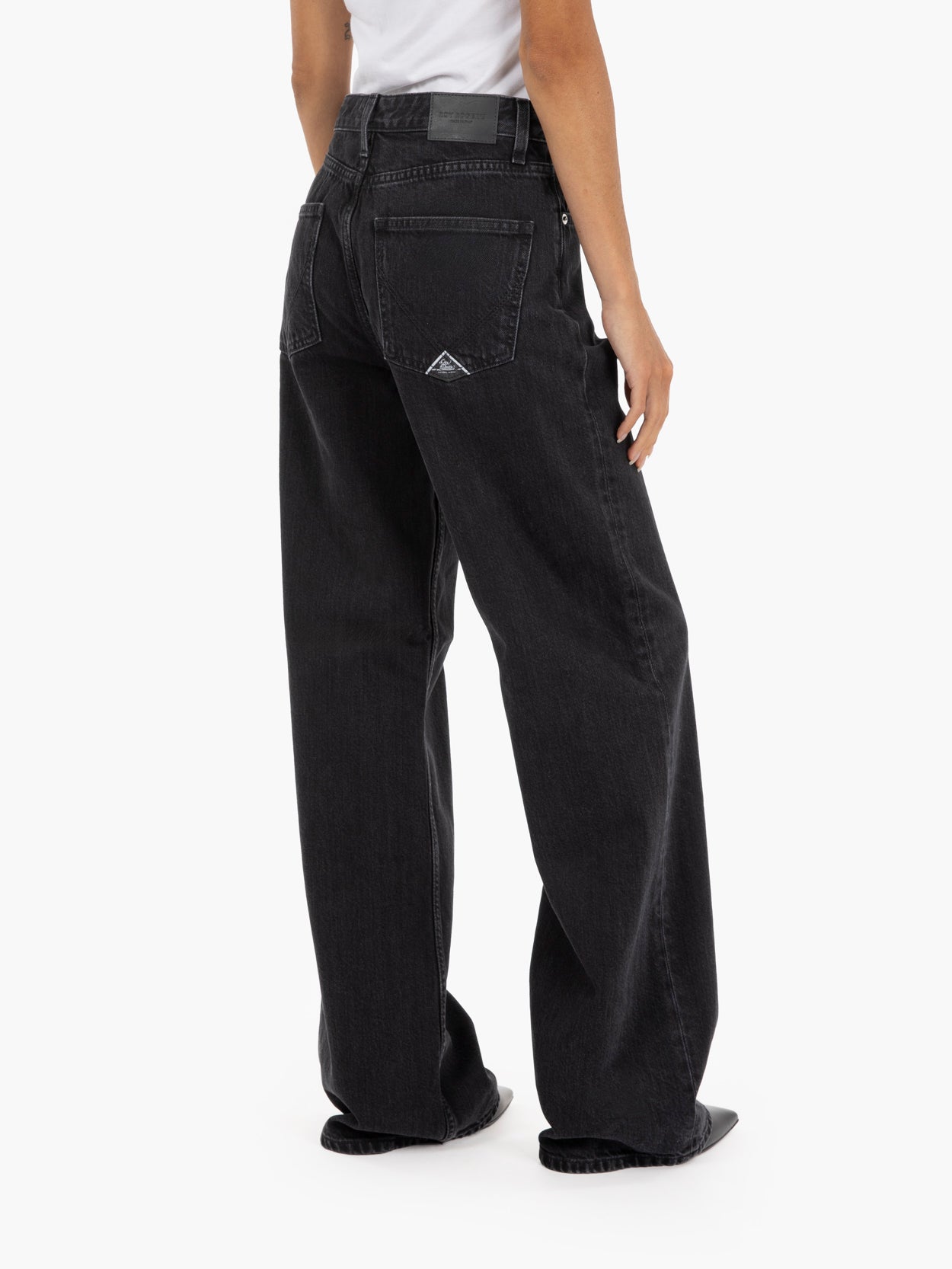 Jeans Super Wide denim black