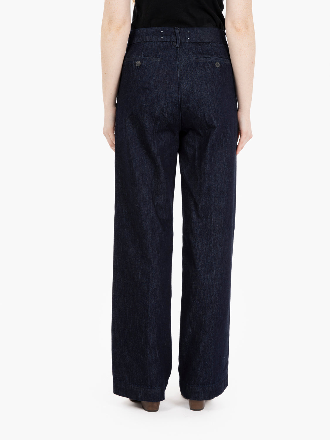 Pantaloni Lais Rinse denime scuro
