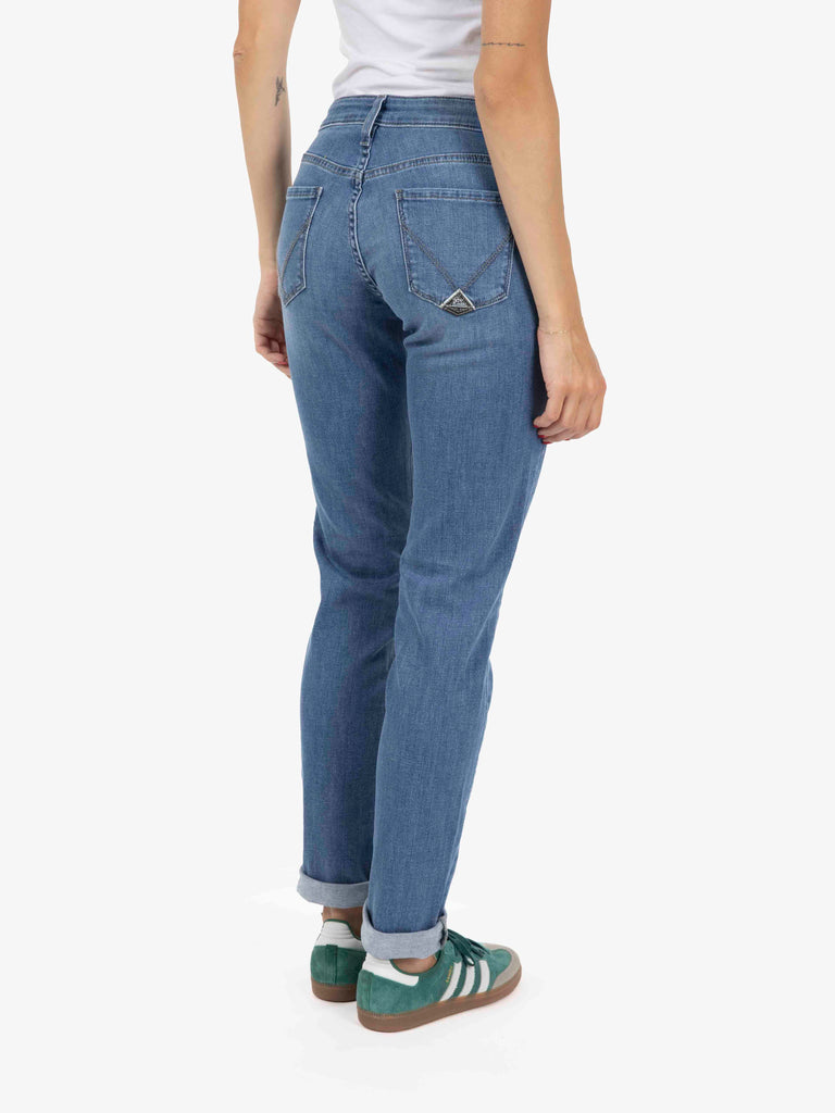 ROY ROGER'S - Skinny jeans push-up erin blu