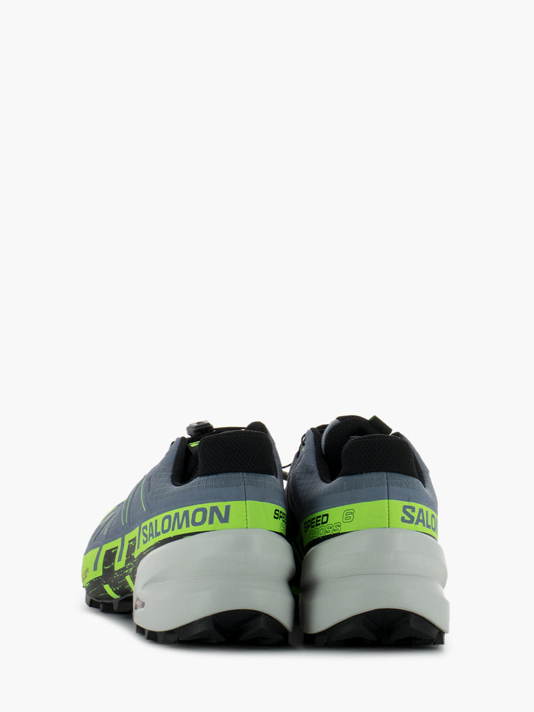 SALOMON-SPEEDCROSS 6 GTX FLINT STONE/GREEN GECKO/BLACK - Trail running shoes