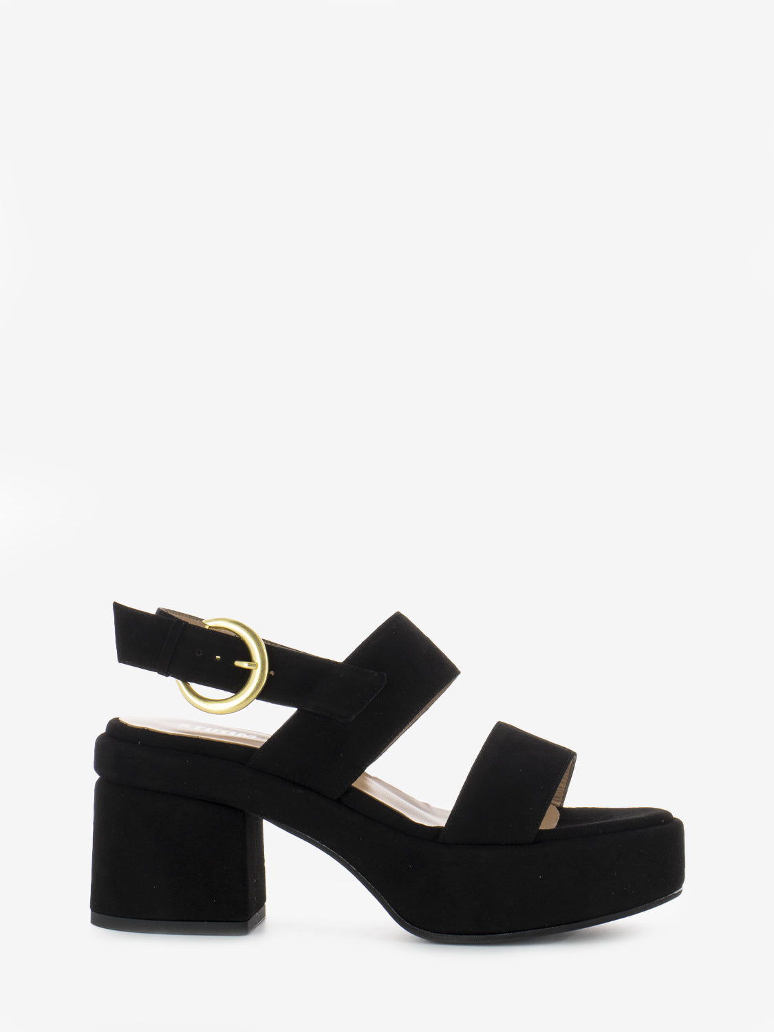 Black Suede Sandals