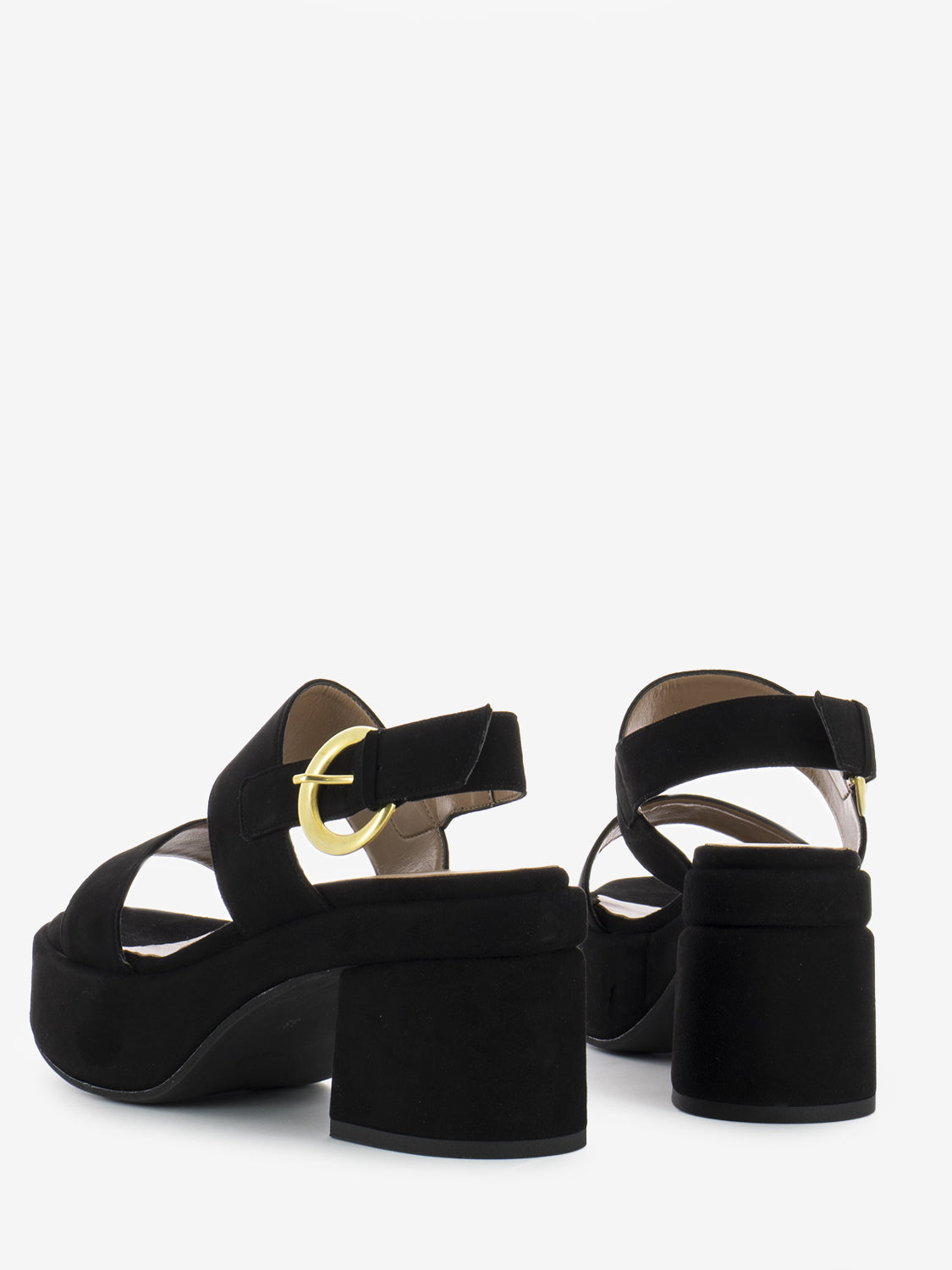Black Suede Sandals