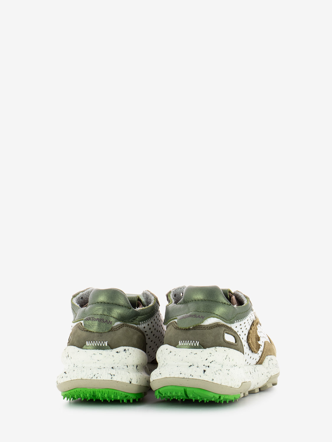 Sneakers Chacrona laser premium bianco / verde