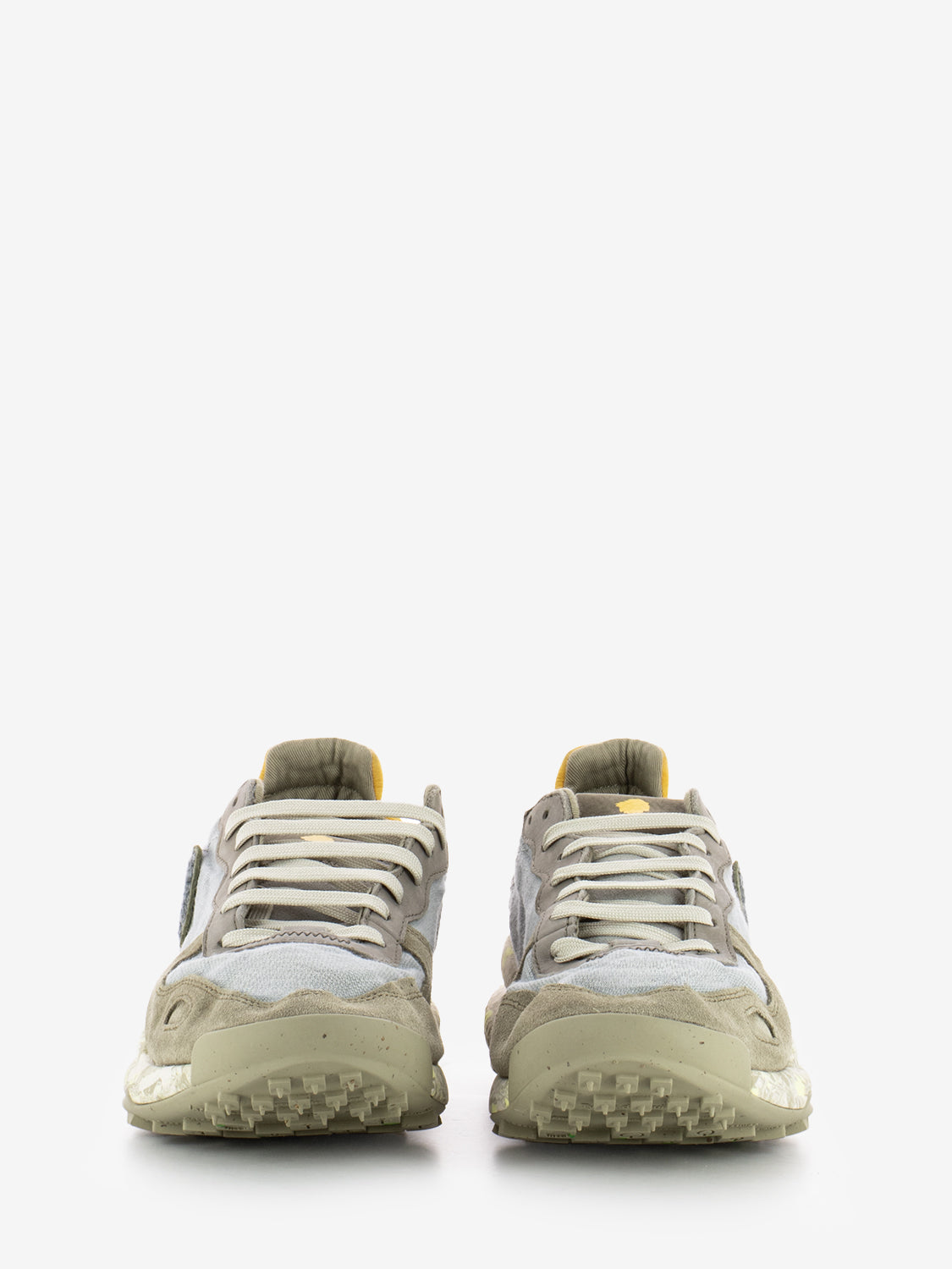 Sneakers Chacrona linen concrete grey