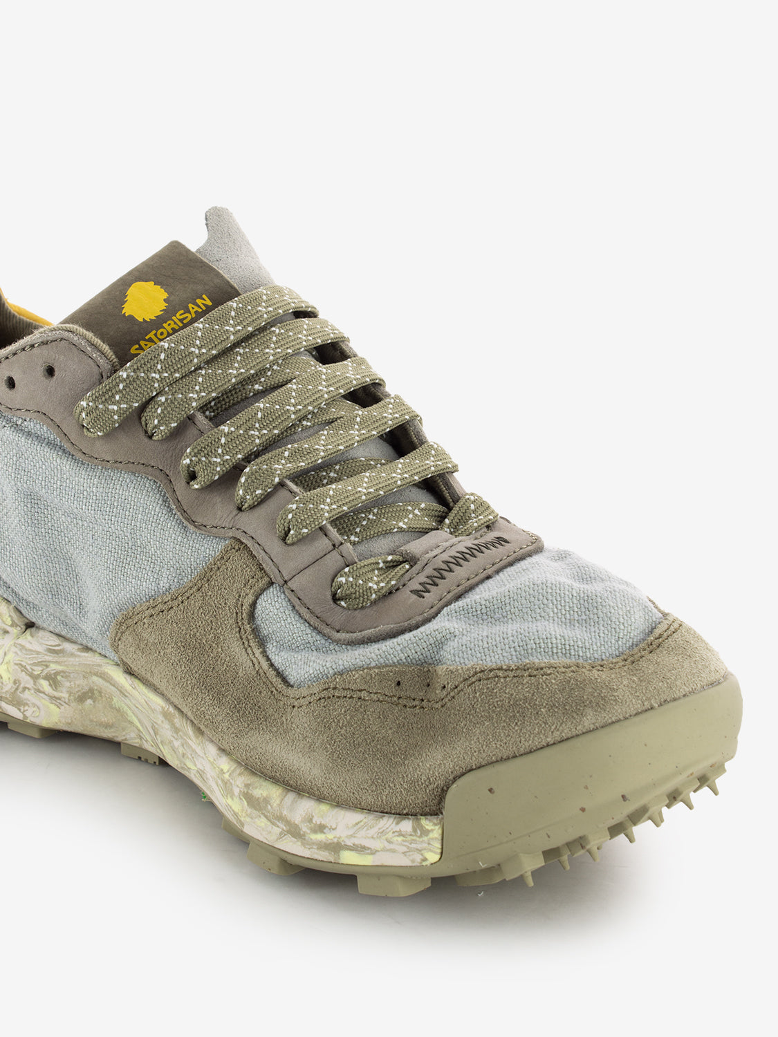 Sneakers Chacrona linen concrete grey