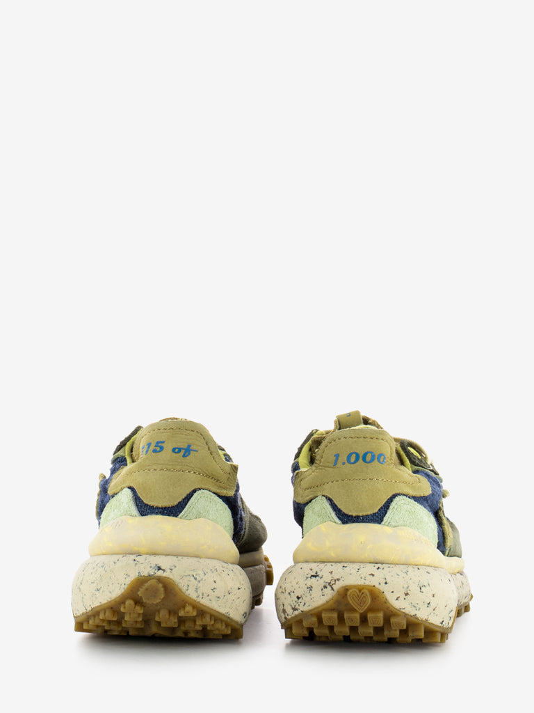 SATORISAN - Sneakers Chacrona Metta hemp indigo