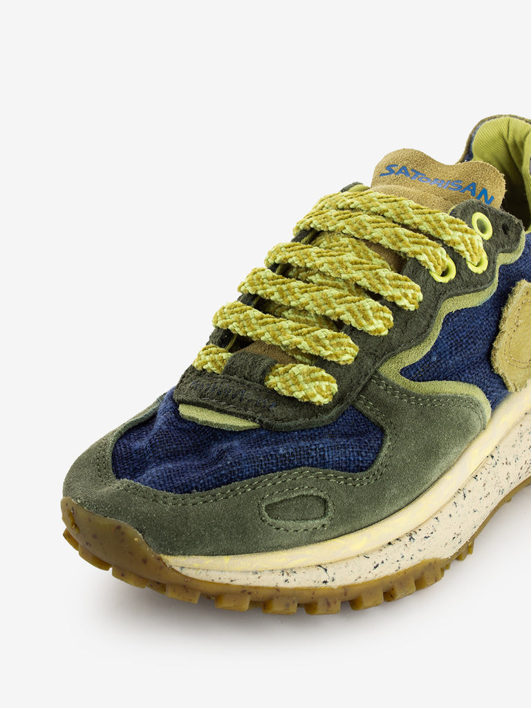 SATORISAN - Sneakers Chacrona Metta hemp indigo
