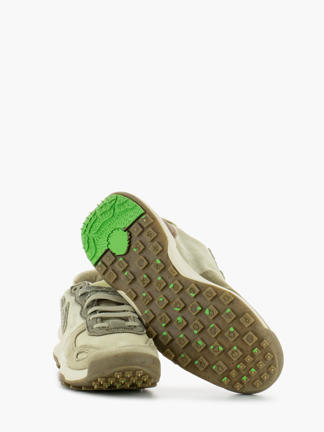 Sneakers Chacrona suede string driftwood