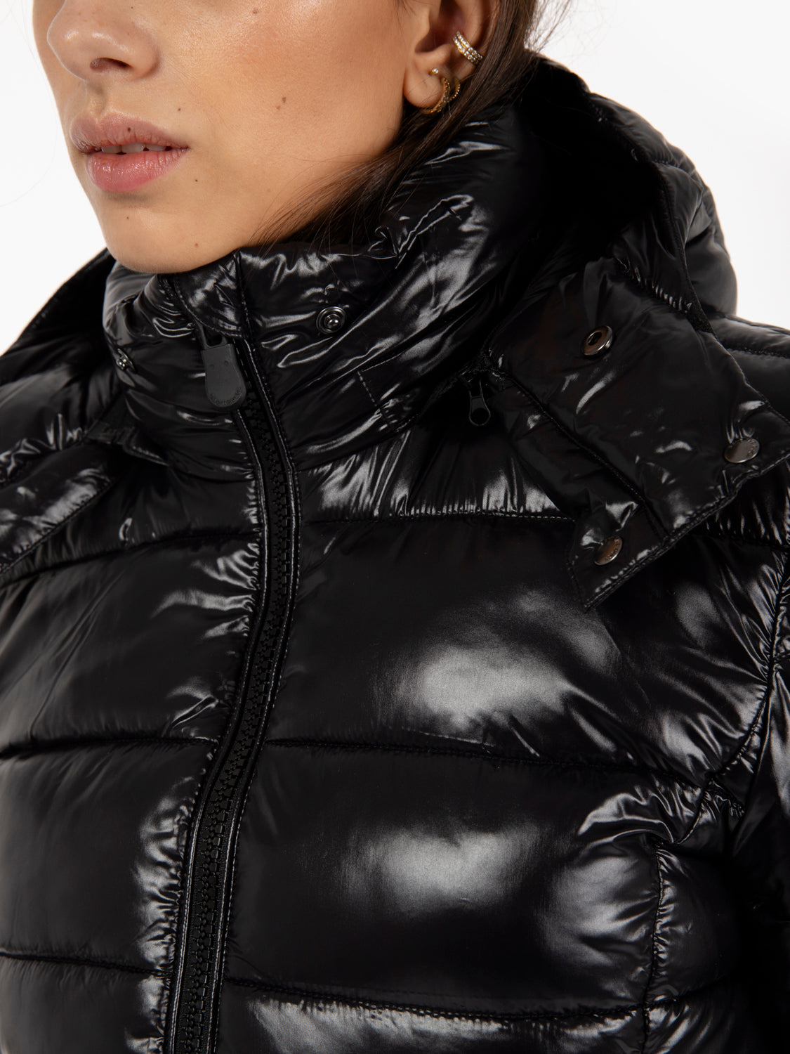 Cosmary hooded jacket black