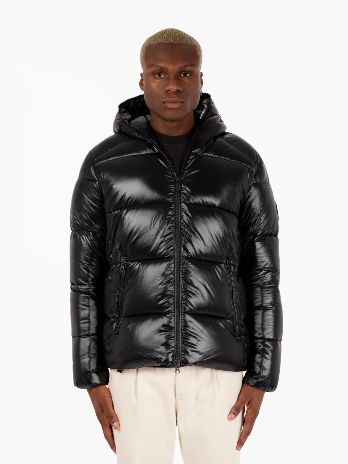Edgard hooded jacket black