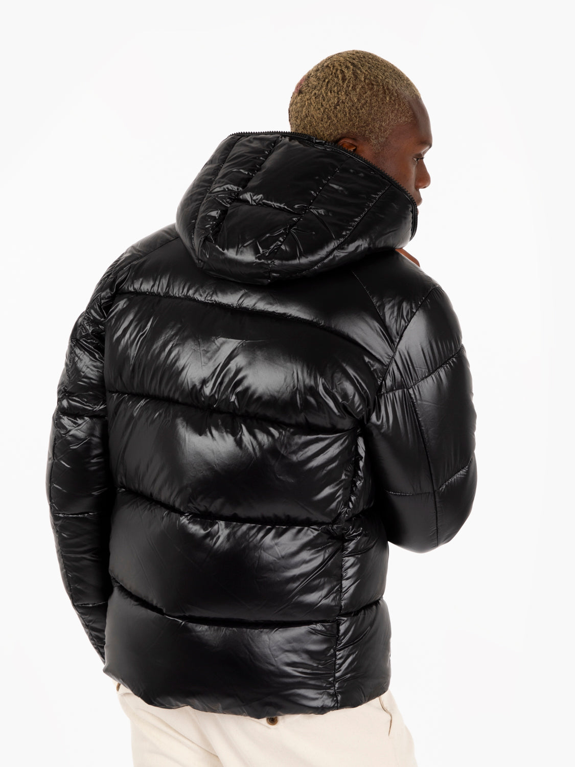 Edgard hooded jacket black