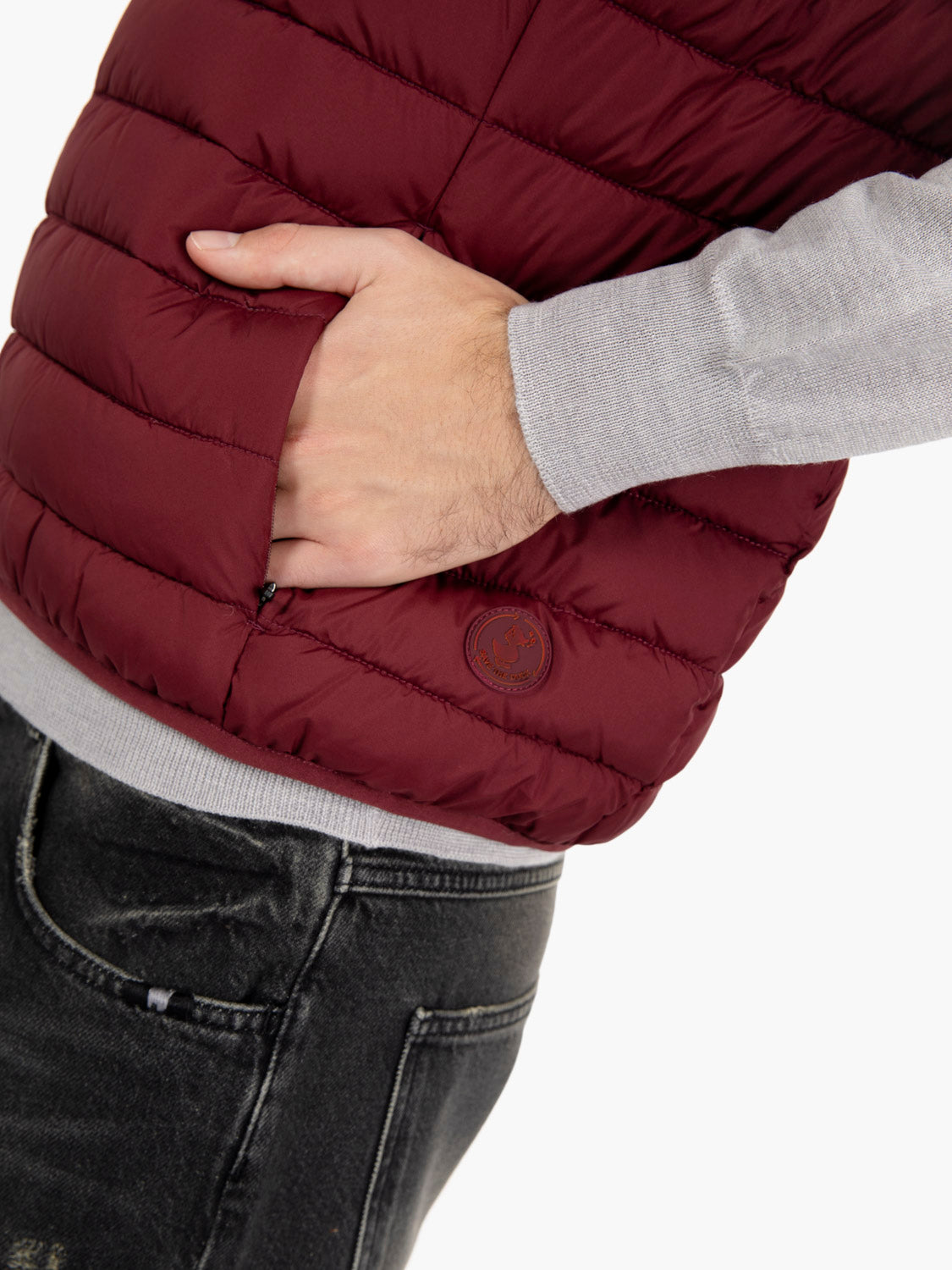 Gilet Miro21 Rhus wine red