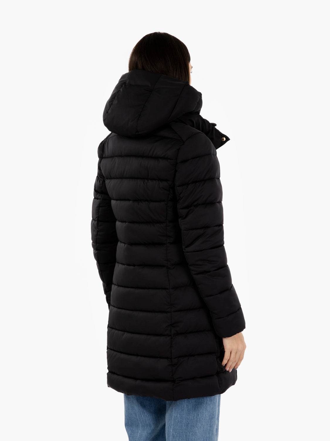 Hooded coat Enis black