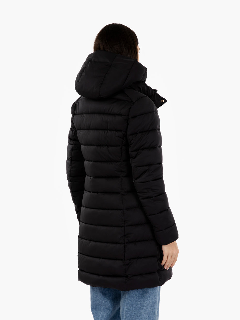 Hooded coat Enis black