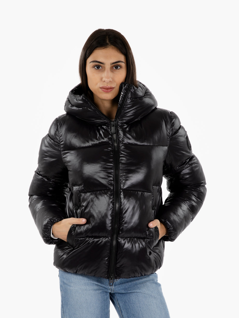 Hooded Jacket Biddy black