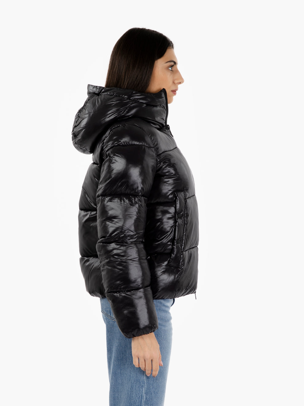 Hooded Jacket Biddy black