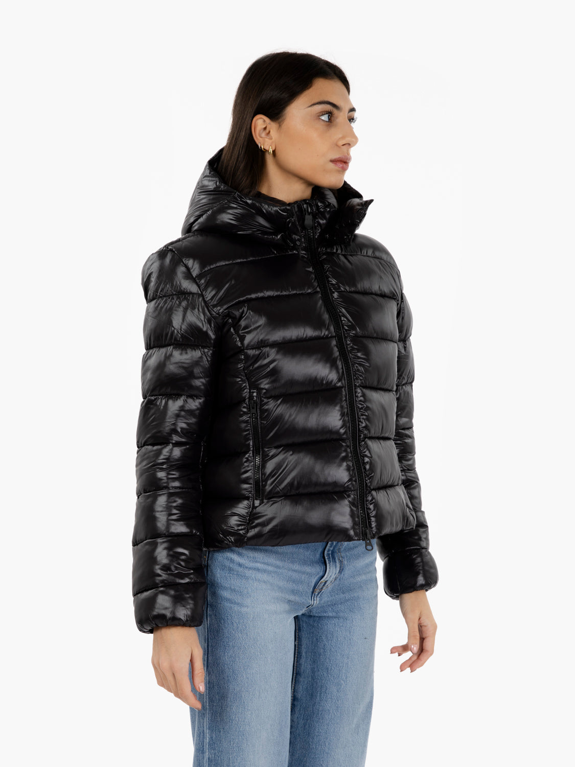 Hooded jacket Cosmary black
